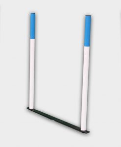 single weave pole section